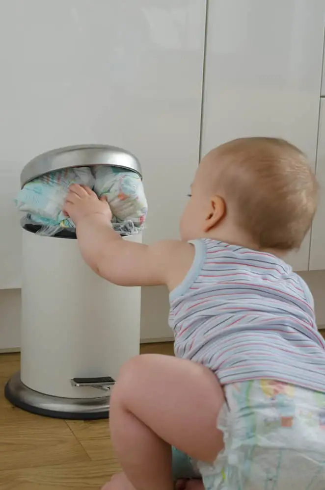Should You Put A Trash Can In The Nursery?