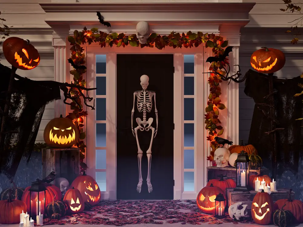 How to Protect Halloween Decorations from Theft